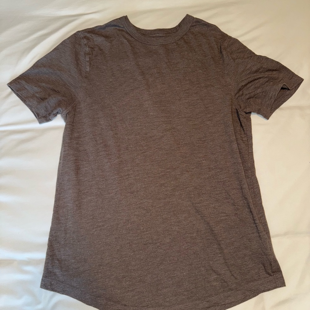 Old Navy Men's Heathered Grey Short Sleeve Tee